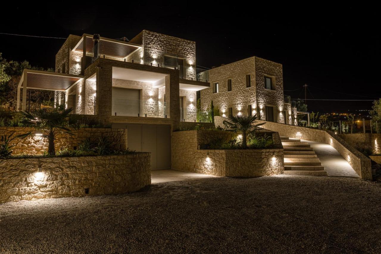 Manitennisvillas Stoúpa Esterno foto